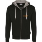 Hakro Kapuzenjacke Unisex in Bonded-Qualität Shirtware Hakro
